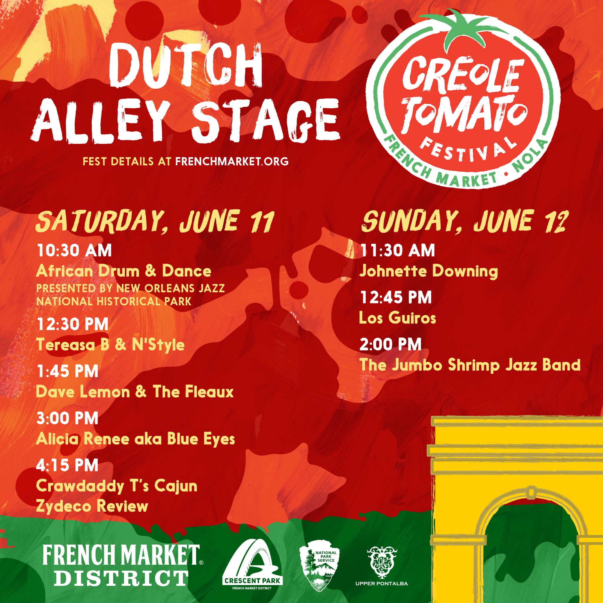 36th Creole Tomato Festival – French Market District